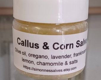 Callus & Corn salve 1 oz or 4 oz