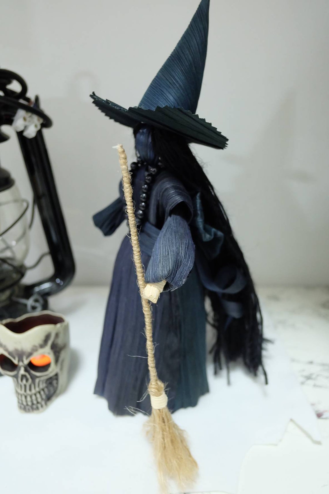 Witch Corn Husk Doll.witch Doll - Etsy UK