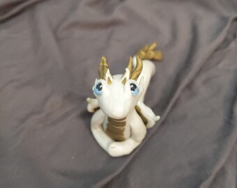 Polymer clay dragon "Meet Celeste"