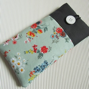 Handytasche Handyhülle Wunschmaß Blumen