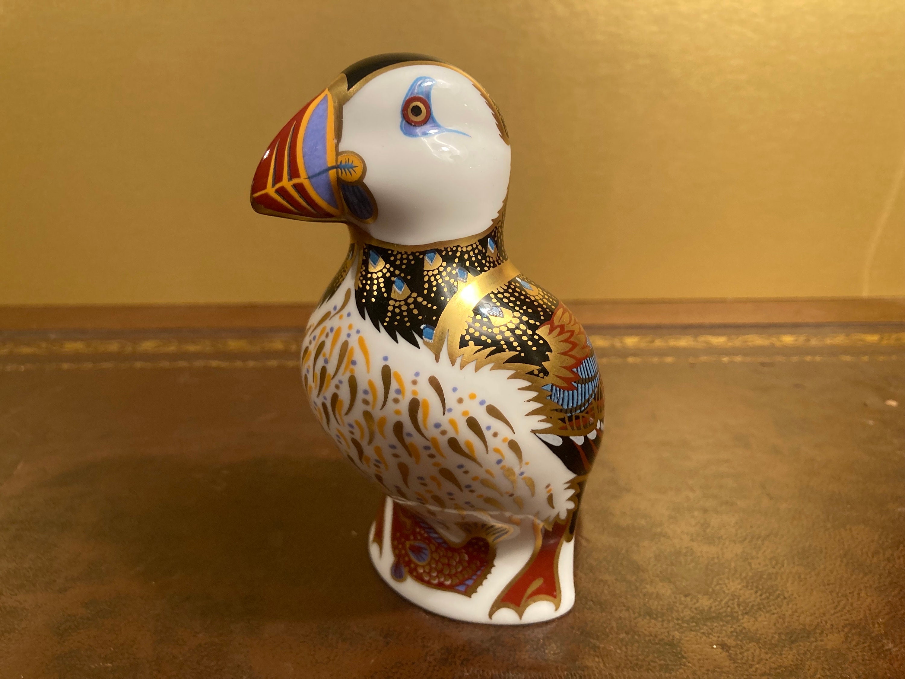 Beautiful Vintage Royal Crown Derby Puffin, Frog, Baby Rowsley Rabbit ...