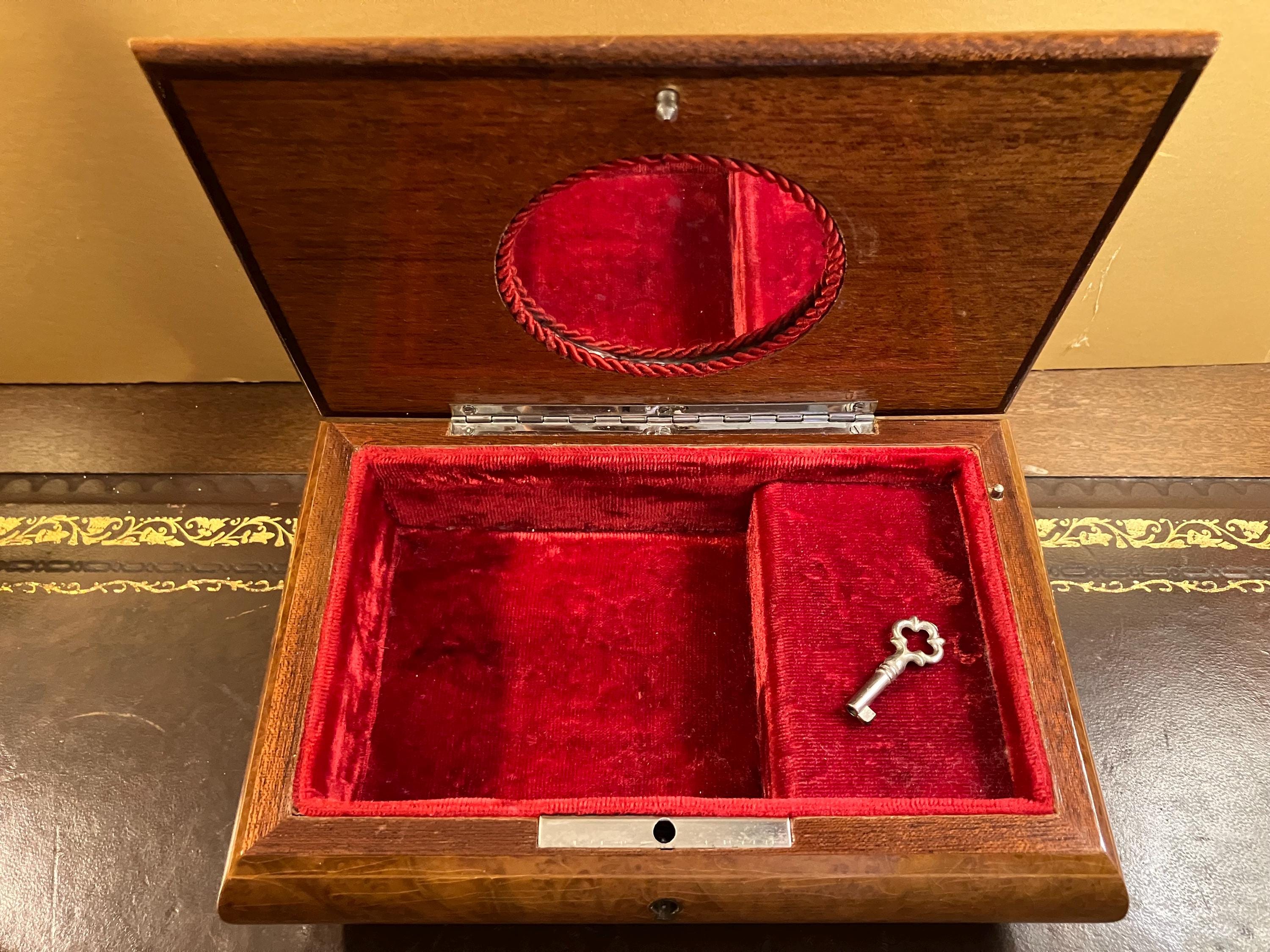 Vintage Italian Jewelry Box With Key - Etsy