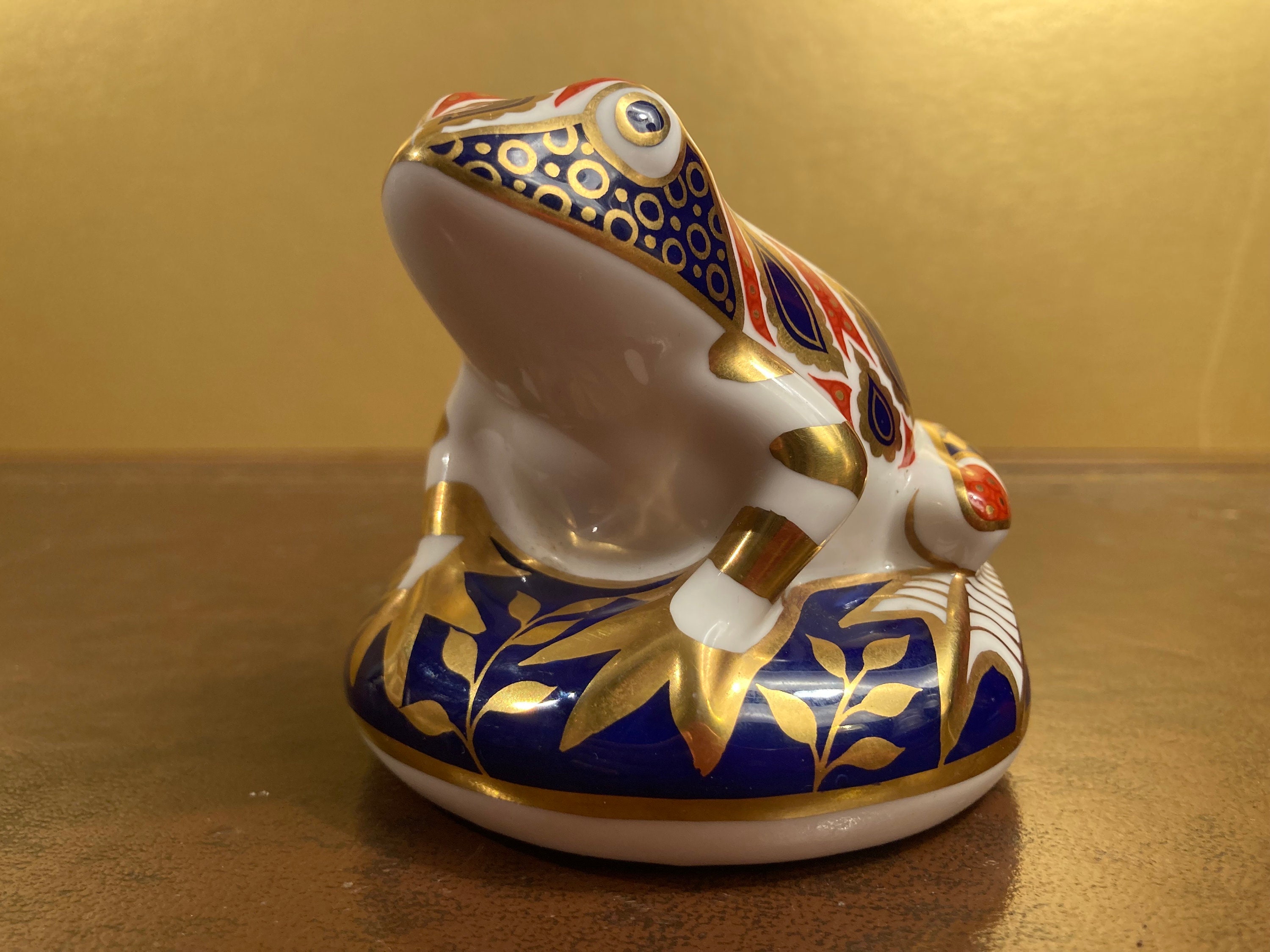 Beautiful Vintage Royal Crown Derby Puffin, Frog, Baby Rowsley Rabbit ...