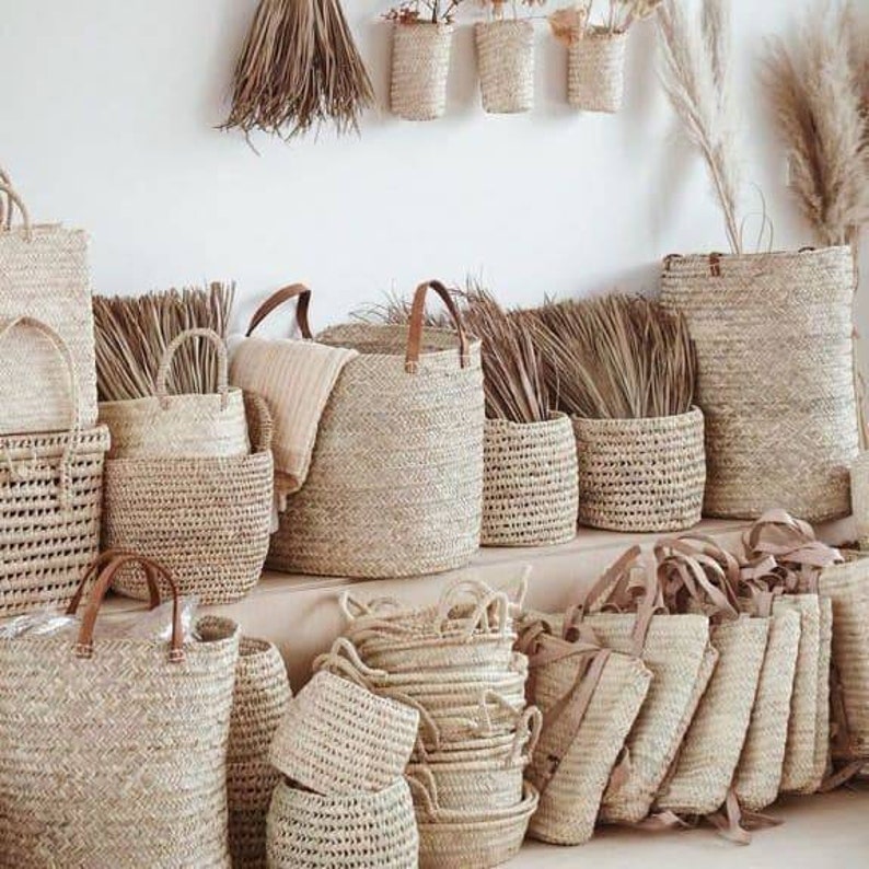 Woven Basket - Etsy