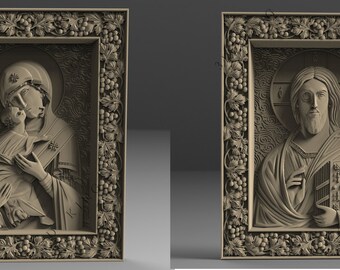 3D STL Model # George The Victorious 3 # for CNC Aspire Artcam 3D Printer 3D MAX
