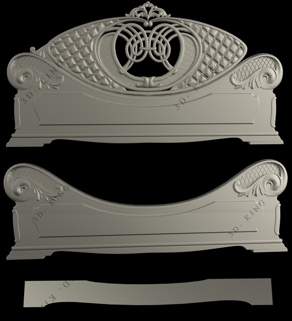 STL 3D Models # FURNITURE BEDS/&SOFAS 1# 10 PCS for CNC Aspire Artcam 3D Printer