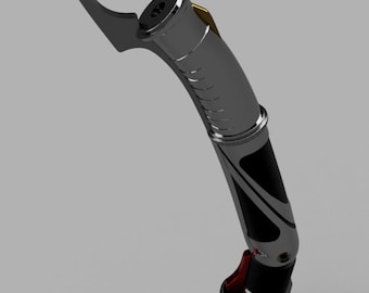 Lightsaber | 3D Printable | Digital Download | Count Dooku | Star Wars | Jedi | Sith | Lightsaber Hilt | 3D Printing - Antonio Corneal