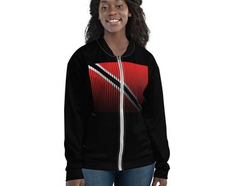 Antonio Corneal - Jacket Trinidad and Tobago Flag Bomber Sweater Graphic Art