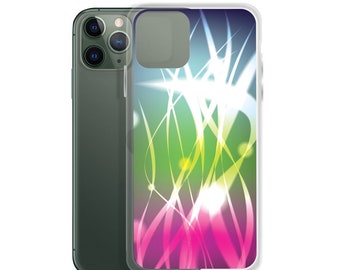 Antonio Corneal iPhone Case | iPhone | iPhone 11 | iPhone 11 Pro | iPhone 11 Pro Max | iPhone 8 | Glowing Streaks | Graphic Phone Case Art
