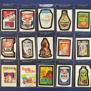 wacky packages rare cards 2017 Topps 50th Anniversary 1985 Topps Wacky Packages Complete