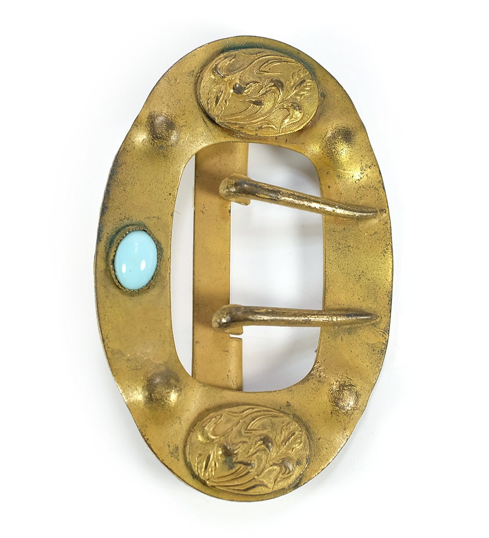 1800s1900s Women's Antique Belt Buckle Arts & Crafts Etsy