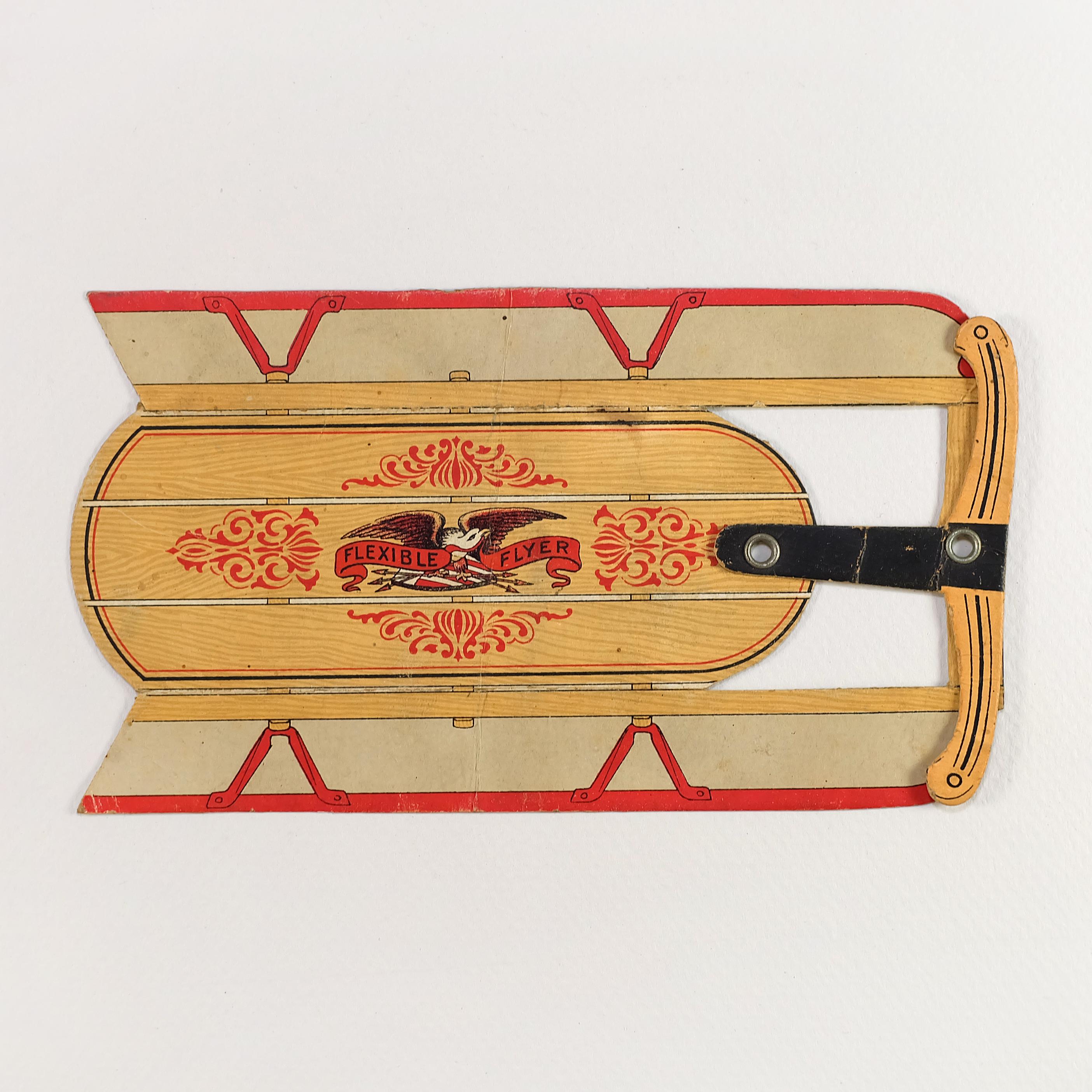 Vintage Flexible Flyer Snow Sled - Etsy Canada