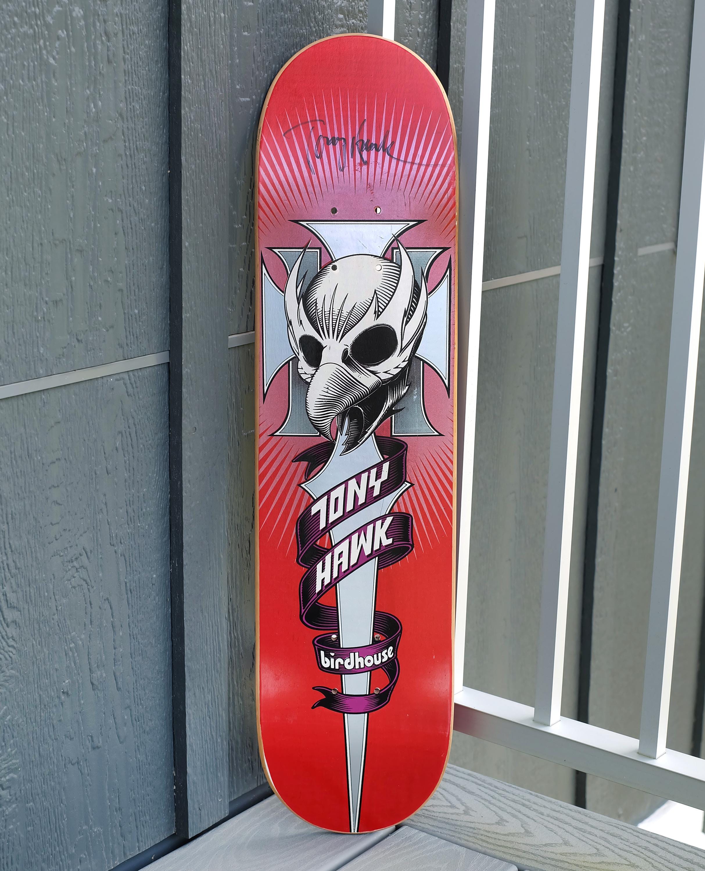 Tony Hawk Signed Skateboard - Etsy