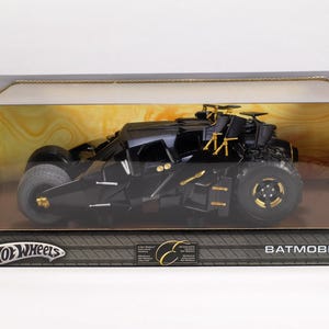 2004年製 ヴィンテージ バットモービル ホットウィール メタルコレクション 1/18スケール