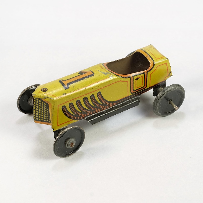 Tin Race Toy Cars - Etsy