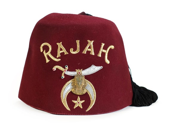 vintage masonic shriners fez - Gem