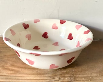 Emma Bridgewater Pink Hearts Cereal Bowl 
