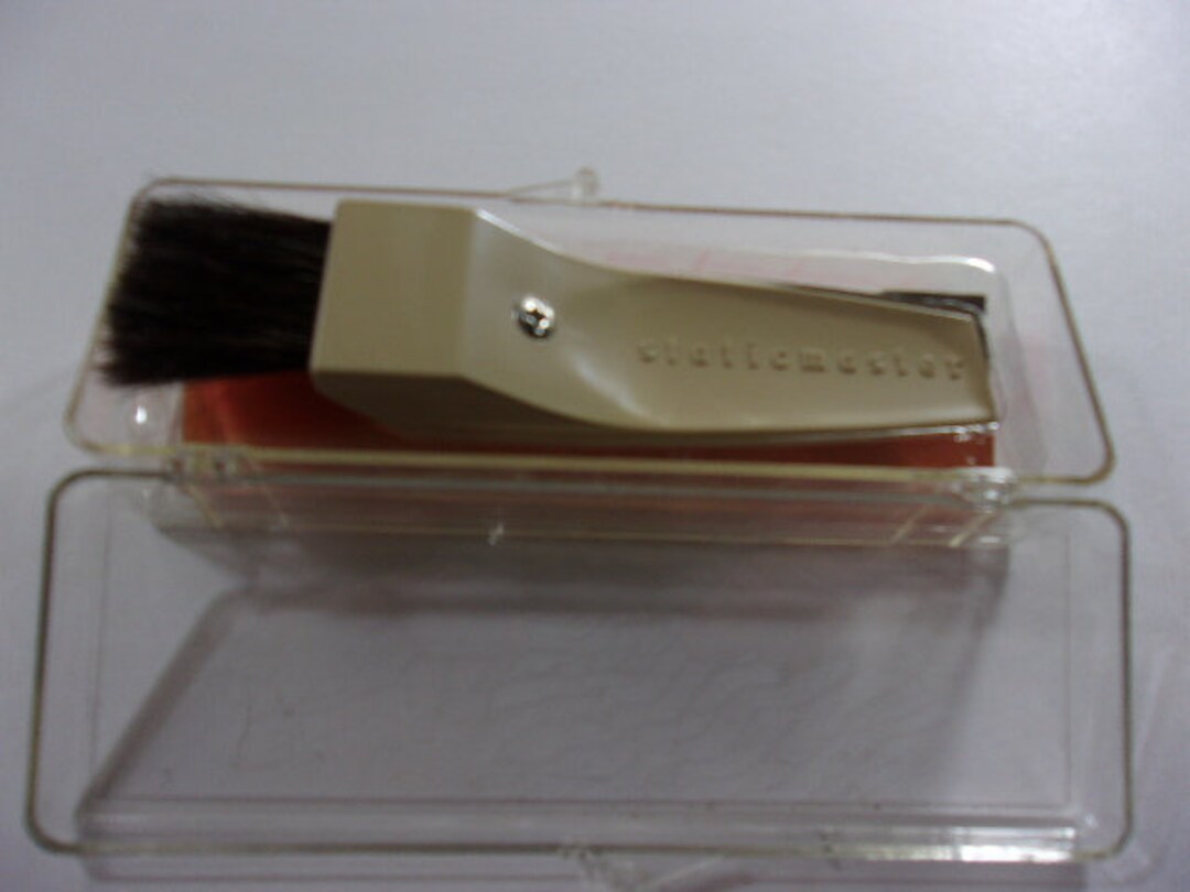 Vintage Staticmaster Brush 1973 With Case and Instructions Etsy