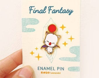 Final Fantasy Moogle - Hard Enamel Pin