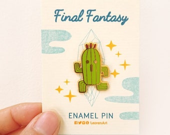 Final Fantasy Cactuar - Hard Enamel Pin