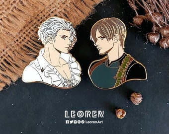 Resident Evil 4 - Leon Kennedy - Hard Enamel Pin