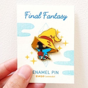 Final Fantasy Black Mage - Hard Enamel Pin