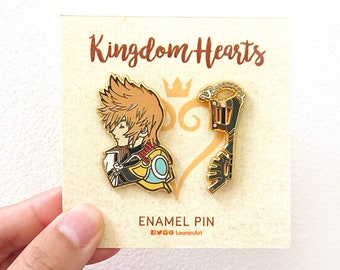 Kingdom Hearts - Ventus + Keyblade - Hard enamel pin