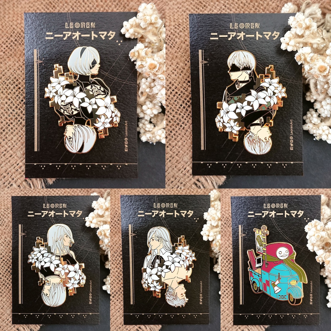 Nier Automata - Hard Enamel Pin - Etsy