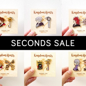 SECONDS / B-GRADE SALE - Kingdom Hearts - hard enamel pin