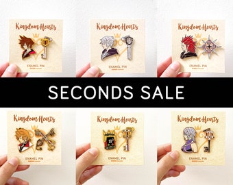 SECONDS / B-GRADE SALE - Kingdom Hearts - hard enamel pin
