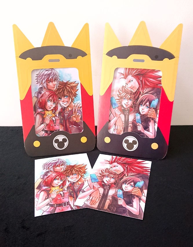 Kingdom Hearts Trio Print - Etsy