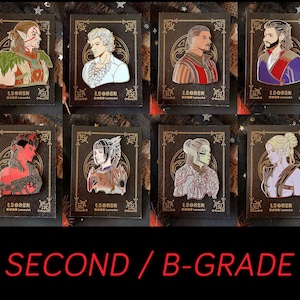 SECONDS / B-GRADE sale - Baldur&#39;s Gate 3 / BG3 - Hard Enamel Pin
