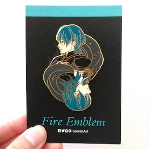 Fire Emblem Drei Häuser - FE3H - Byleth - Hard Emaille Pin