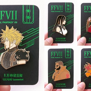 Final Fantasy VII Remake / FF7R - Hard Enamel Pin