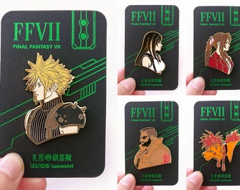 Final Fantasy VII Remake / FF7R - Hard Enamel Pin