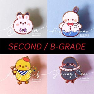 SECONDS / B-GRADE sale - Love and Deepspace Cuties - Hard Enamel Pin