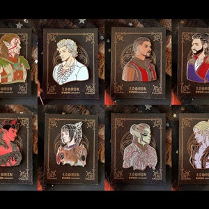 Baldur's Gate 3 / BG3 - Hard Enamel Pin