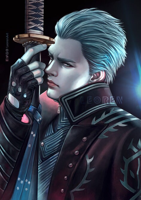 Goth Vergil, an art print by Kantteo - INPRNT