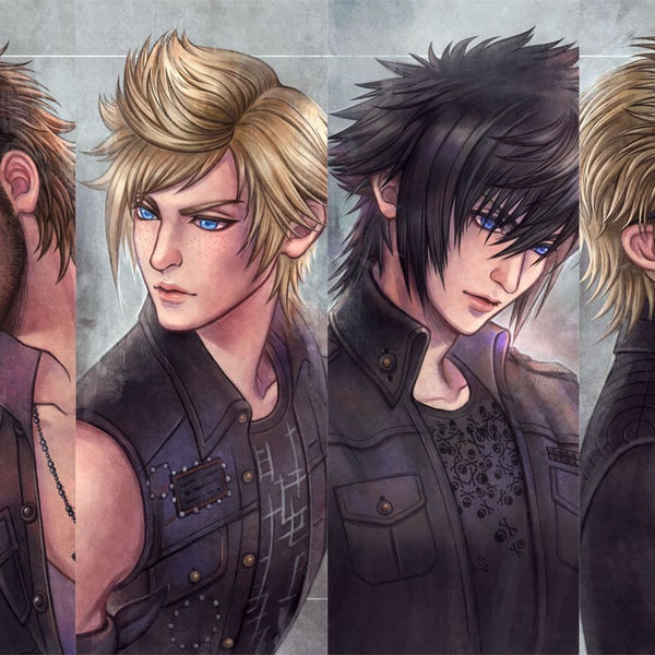 Final Fantasy XV / FFXV - Art Print / Poster