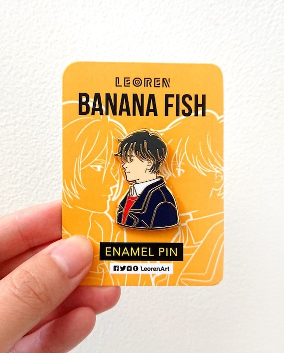 Banana Fish Eiji Okumura Hard Enamel Pin Etsy