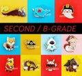 SECOND / B-GRADE - Genshin Impact - Hard Enamel Pin - Genshin Cuties product logo