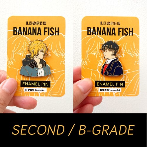 Banana Fish Eiji Okumura Hard Enamel Pin Etsy