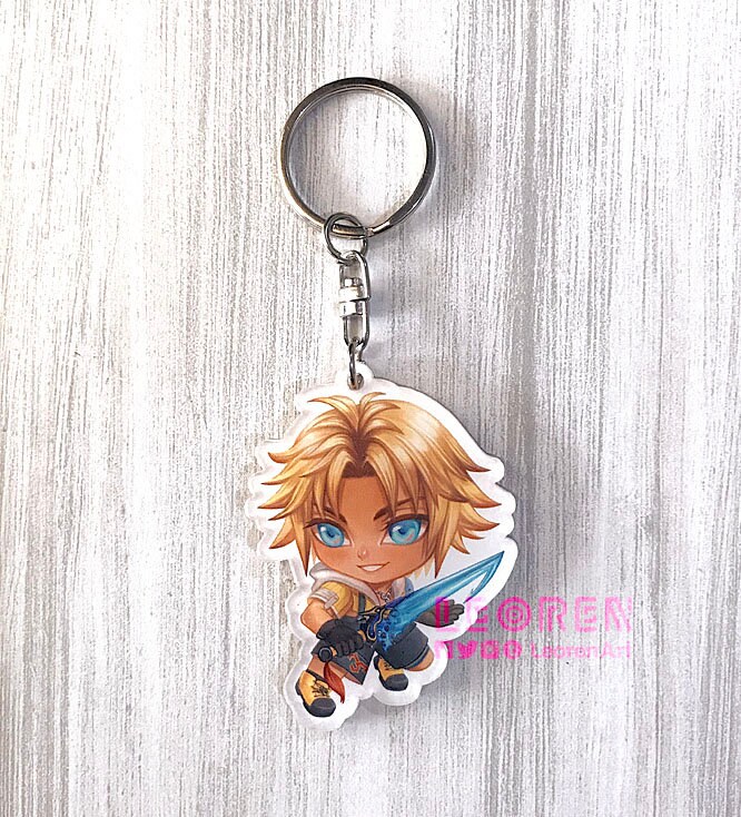 Final Fantasy Keychain Charm | Etsy