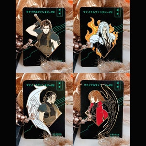 Final Fantasy Crisis Core / FFCC - Deluxe Hard Enamel Pin