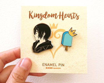 Kingdom Hearts - Xion + Sea Salt Ice Cream - Hard enamel pin
