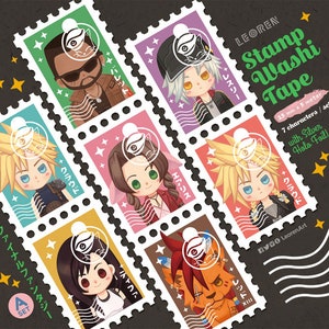 ファイナルファンタジー VII リメイク / FF7R - スタンプ和紙テープ