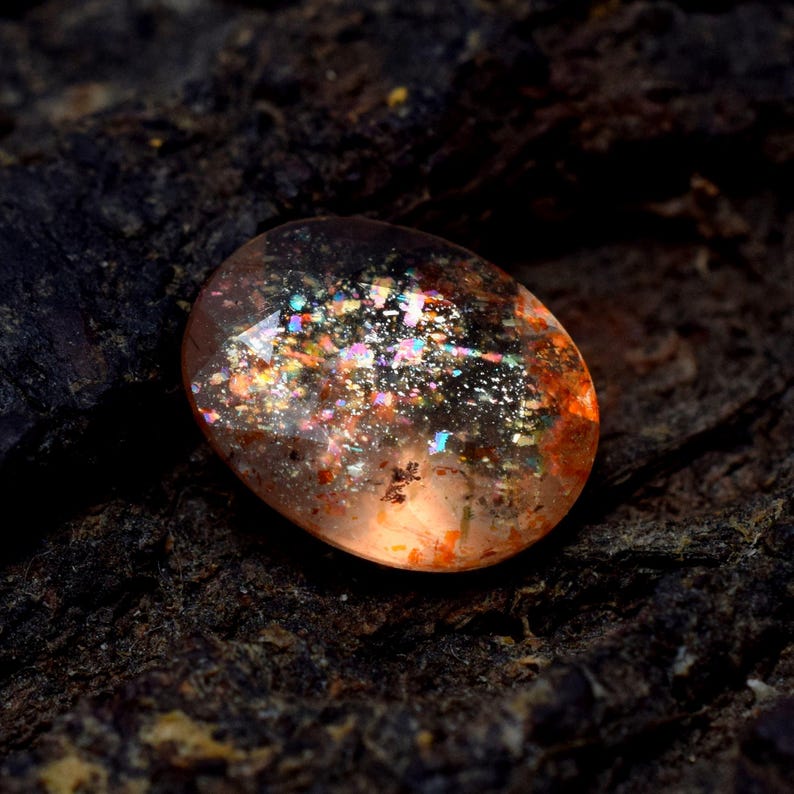 Multi Flakes Confetti Sunstone 8x10 MM 1 96 Ct Filled With Rainbow multi-flakes-confetti-sunstone-8x10-mm-1-96-ct-filled-with-rainbow