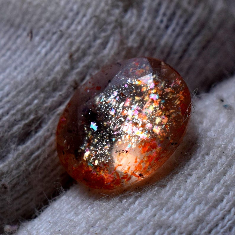 Multi Flakes Confetti Sunstone 8x10 MM 1 96 Ct Filled With Rainbow multi-flakes-confetti-sunstone-8x10-mm-1-96-ct-filled-with-rainbow
