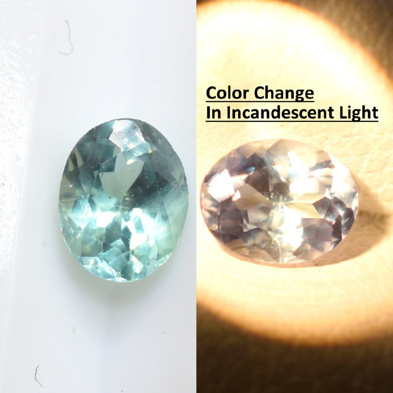 Rare Natural Alexandrite With Color Changing Alexandrite Effect With ...
