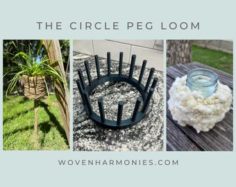 The Circle Peg Loom - Basket Loom